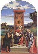 CARACCIOLO, Giovanni Battista The Virgin and Child between John the Baptist and Mary Magdalen (mk05) USA oil painting artist